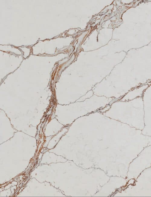 Golden Strike sample: white with copper veining