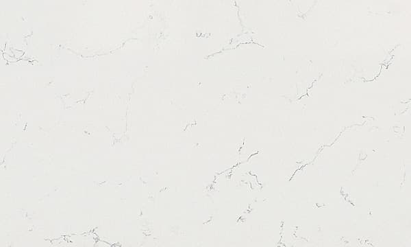 Carrara White sample: white with faint grey veining