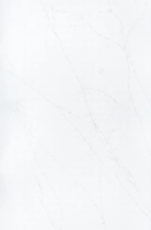 Whisper White sample: white with faint veining