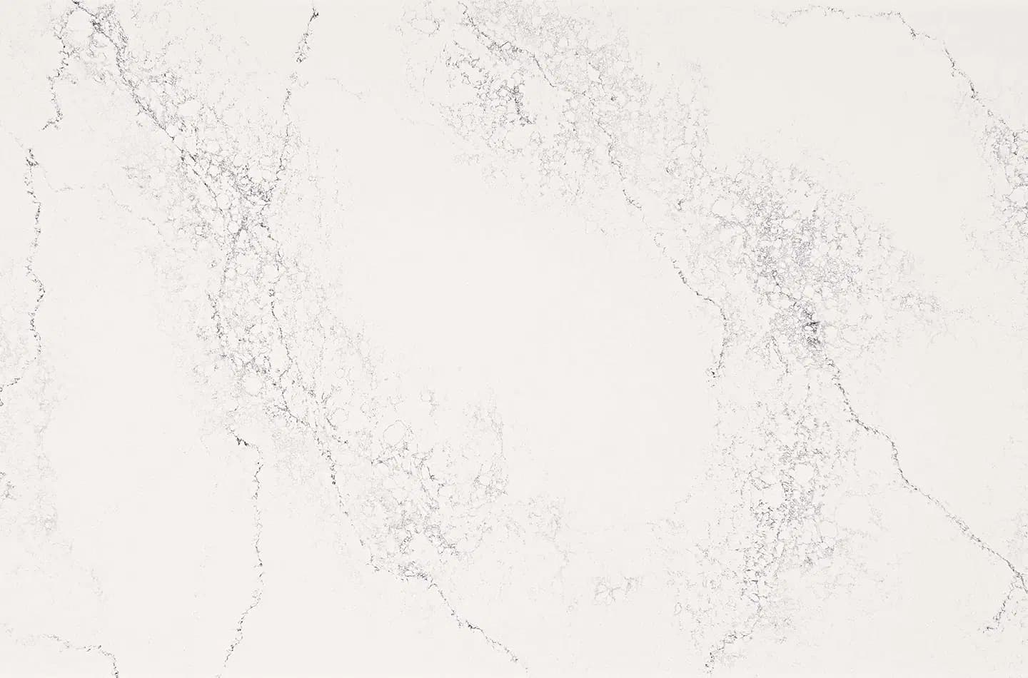 Empira White slab: white with fine grey veining