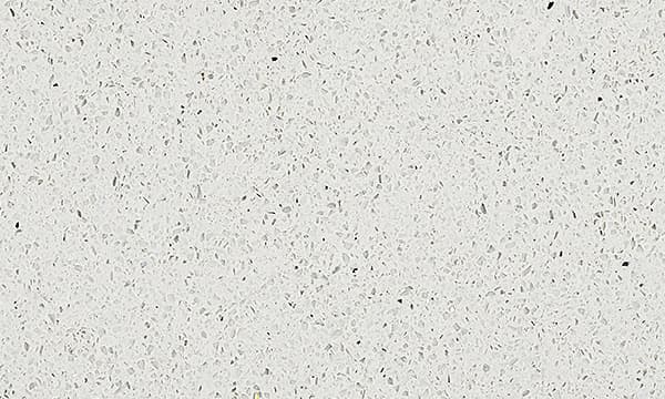Sparkly White sample: white with fine speckles